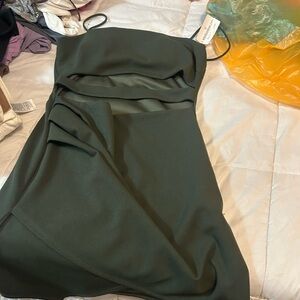 Elegant Green Women's Dress